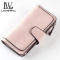 LouisWill wallets for womenWomen Wallet Long Clutch Purse PU Leather Hand Bag Large Capacity Card Holder Zipper Coin Purse Fashion Money Bag for Girls Ladies purse for women. 