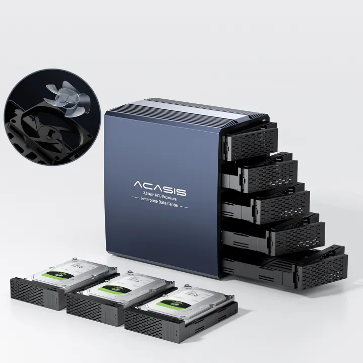 ACASIS%203.5-inch%205%20Disk%20Enclosure%20Disk%20Array%20Box.%20RAID%20Mode%20Array%20Enclosure%20USB%203.0%20to%20SATA%20Works%20Noiseless%20EC-7355%20-%20Image%202