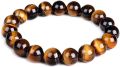 Natural tiger eye bracelet Higher Grade 10mm,8mm Bracelet for Men and Women with Transparent Flyers Cover Fashion Jewelry. 