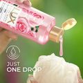 LUX Shower Gel, French Rose Fragrance & Almond Oil Bodywash, With Glycerine For Soft & Glowing Skin, Paraben Free, 245 ml (FROM INDIA) JEZ. 
