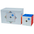 GAN 251 M Pro, 2x2 Magnetic Speed Cube Stickerless Gans 251 Mini Cube 63 Magnets Puzzle Toy for Beginner. 
