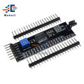 5v 1602/2004/12864 Lcd Driver Module I2c Ii Serial Interface Adapter Board Adjustable Mcp23017 Expander Module For Arduino. 