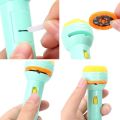 【Hot】 Kids Toys For Girls Baby Sleeping Light Up Toys Cute Cartoon Story Book Flashlight Projector Torch Lamp Early Education Toy. 