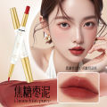 【Mingo】YZS double-headed lipstick lip liner soft mist non-stick cup matte outline lip shape waterproof easy to color color lip liner. 
