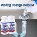 Clog Remover Drain Pipe Basin Cleaner Clogged Drainage Remover Powder for Toilet and Kitchen Powerful Cleaner 110g. 