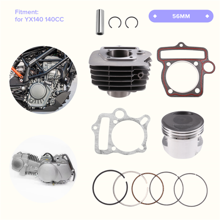 Complete%2056MM%20Engine%20Cylinder%20Kit%20for%20YINXIANG%20YX140%20140CC%E2%80%93Piston%20Ring%20Gasket%20Set%20-%20Image%205