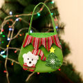 Gifts Bag Eye-catching Drawstring Design Xmas Plush Candy Bag. 