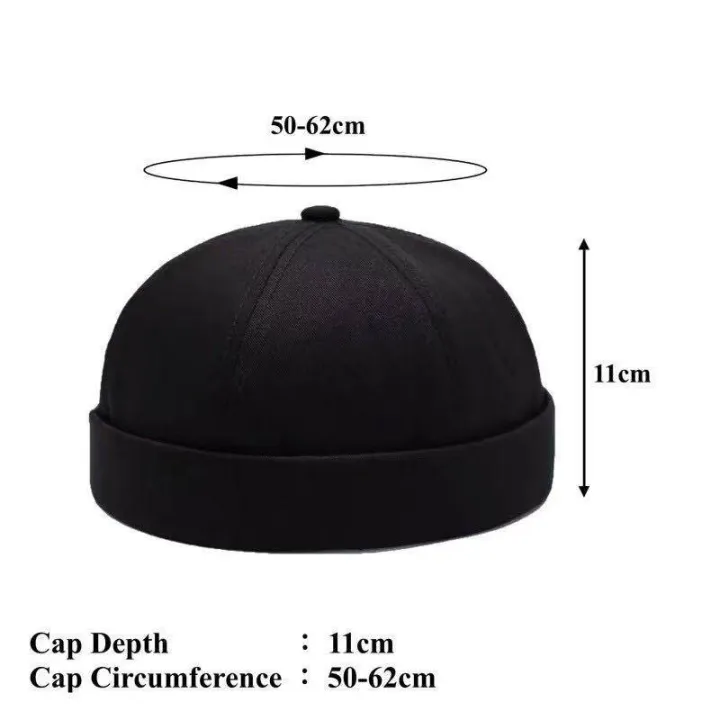 Kopiah%20Topi%20Korean%20style%20Lelaki%20Viral%20Topiah%20Songkok%20Roll%20Hat%20Sailor%20Prayer%20Casual%20Brimless%20Cap%20-%20Image%202