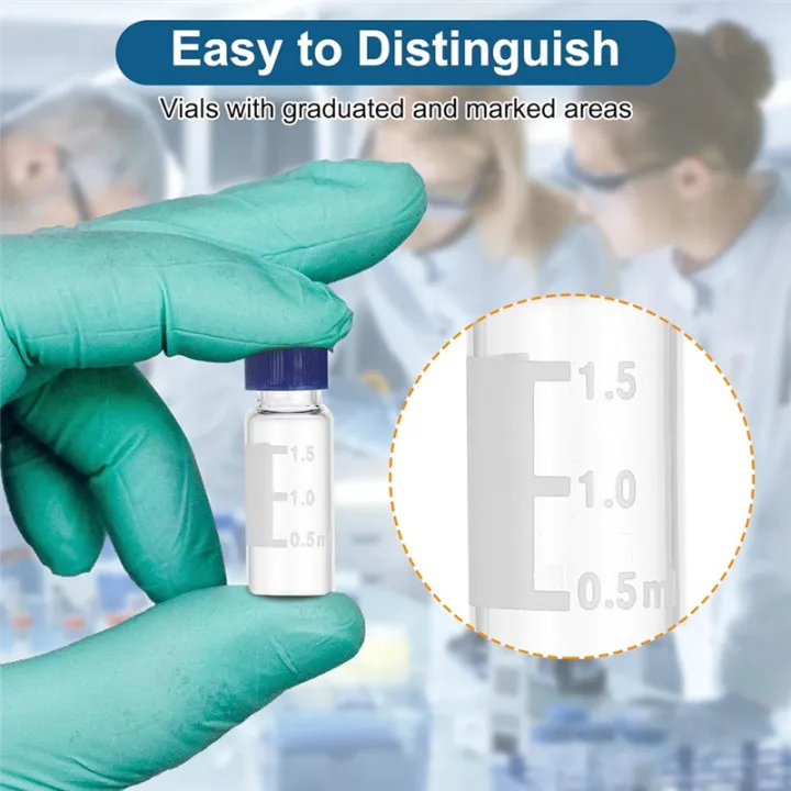 HPLC/%20Pre-Slit%20Septa%202ml%20Autosampler%20Vial,200Pcs%20Screw%20Cap%20Clear%20Lab%209-%20425%20Sample%20Storage%20Container%20-%20Image%206