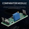 3Pcs LM393 3.5-24V Voltage Comparator Module with LED Indicator High Level Output Analog Comparator Control. 
