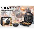 Sokany SK-BBQ-839 Sandwich Maker (2 Slice). 