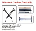 Keyboard Stand / DJ Console Stand Double Braced X Style Digital Piano Stand  Hold Weight 50kg Keybord. 