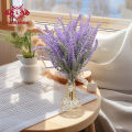 Artificial Lavender with Stem Realistic Colorful Fake Flower Wedding Home Office Table Centerpiece Faux Floral Branch Flower Arrangement Decoration. 
