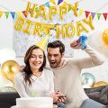 Happy Birthday 13 PCS SET Letters Foil balloon 17" Banner Party Deco Alphabet Aluminium. 