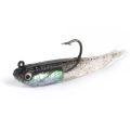 Lure Soft Bait with Hook Small Gray Fish 6 Gram 7cm Lure Bait Long Casting Simulation Fish for Fishing Mandarin Fish, Red Snapper, Snakehead, Catfish Lure [Top-notch quality]. 