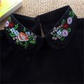 Women Cotton Lace Collar Blouse Vintage Detachable Shirt Collar Collar Lapel Blouse Top Women Clothes Accessories. 
