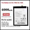 Nokia 3.2 BATTERY NOKIA 2.3 BATTERY NOKIA 2.4 BATTERY NOKIA  TA-1156 TA-1159 TA-1164 BATTERY 4000mAh NOKIA WT240 BATTERY. 