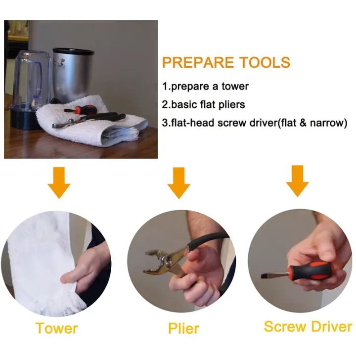 Magic%20Bullet%20OriginaI%20Spare%20Parts%20For%20Juicer%20Machine%20Blender%20Parts%20250W%20Replacement%201pcs%20Plastic%20Gear%20Base%202pcs%20Rubber%20-%20Image%205