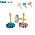 6Pcs/Set Dental Rubber Polisher Composite Resin Polishing Discs Diamond System Burs RA Dentistry Polish Wheel Spiral Flex Tools. 