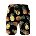 Summer Funny Pineapple Graphic 3D Printed Casual Beach Short Pants Harajuku Fashion Boy Children Swimming Surffing Mens Shorts. 