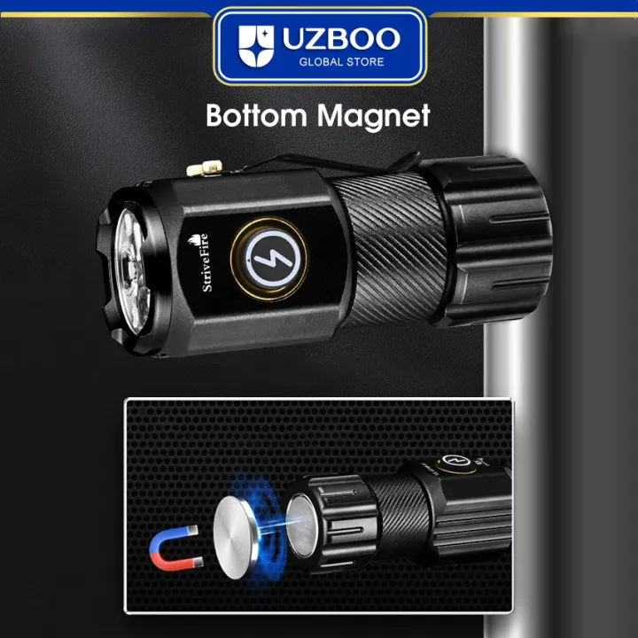 UZBOO%20Upgrade%20Mini%20Flashlight%20Extension%20Tube%20High%20Bright%20Flashlight%20LED%20Torch%20Light%20Outdoor%20Pocket%20Size%20Flashlight%20Rechargeable%20Waterproof%20Torch%20Light%20for%20Hiking%20Hunting%20Camping%20-%20Image%206