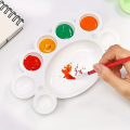 Small Paint Mixing Tray Palette for Art Students using Acrylic, Oil Paints and Watercolours. 