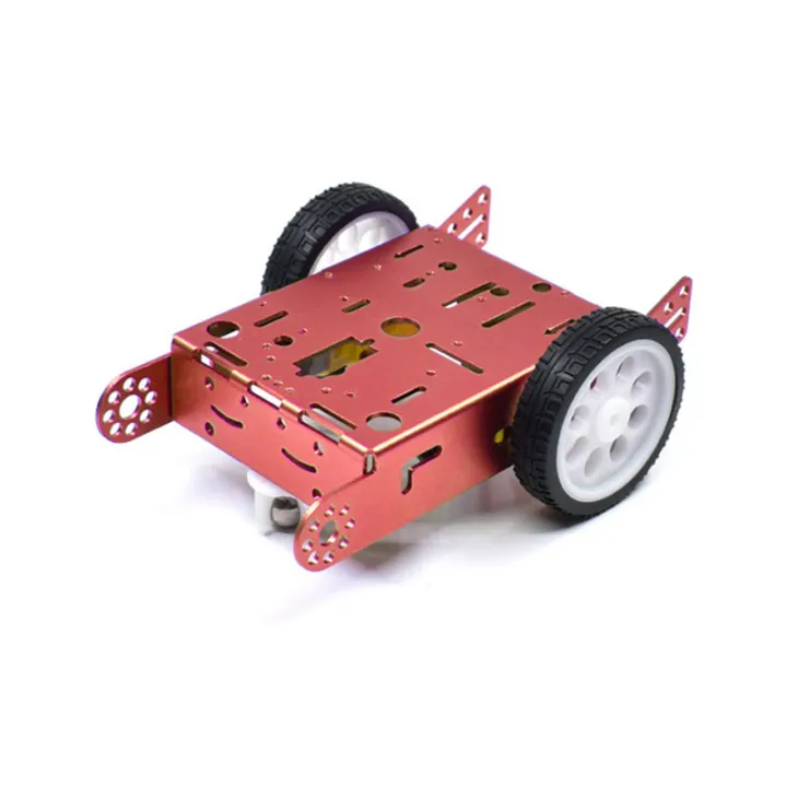 2wd Aluminum 2wd Car Education Toys New Alloy Car Chassis Smart Robot ...