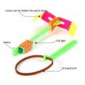 LED Flier Flyer LED Flying Amazing arrow helicopter Flying Umbrella Kids toys Outdoor Children Toy. 