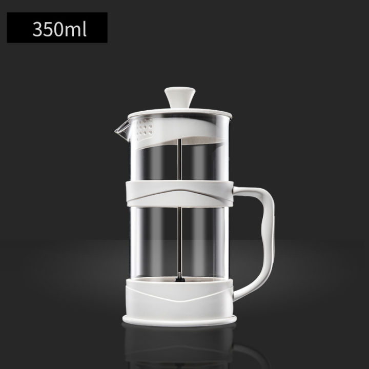 French%20Press%20Coffee%20Maker%2012%20Oz,%20White%20Coffee%20Presses%20Tea%20Makers%20with%20Borosilicate%20Glass%20Cold%20and%20Hot%20Brew%20Coffee%20-%20Image%203