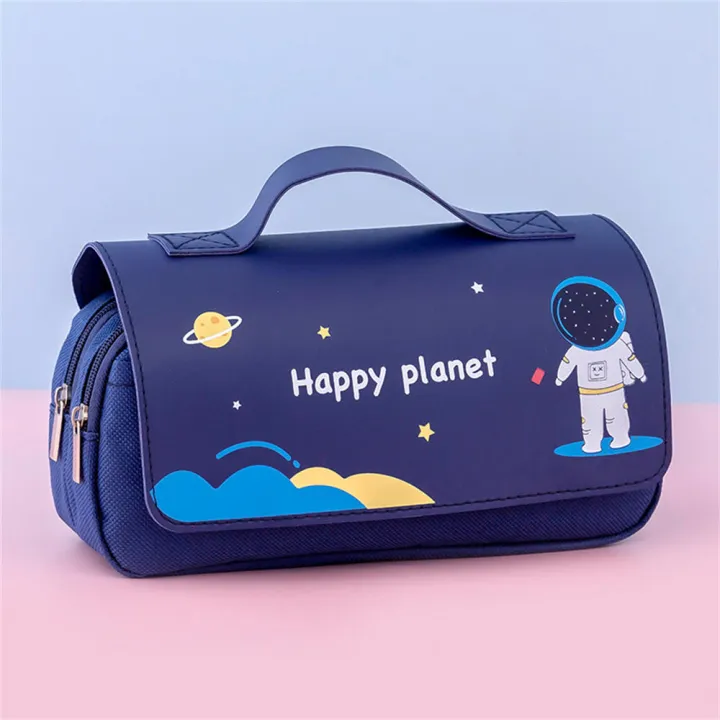 Astronaut%20Print%20Pencil%20Case%20Big%20Canvas%20Zippered%20Pencil%20Bag%20Large%20Capacity%20Two-Layer%20Stationery%20Pouch%20for%20Student%20Supplies%20School%20Stationery%20Desk%20Organizer%20Art%20Storage%20Writing%20Instruments%20-%20Image%203