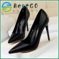 【BestGO】NEW Fashion 4.13 inches High Heels Shoes for Women White Pumps Ladies Stiletto High Heeled Sandals Woman Casual Party Shoes Big Size 34-43. 