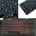 HOT SALE 104 Keys Layout Low Profile Keycaps Set for Mechanical Keyboard Backlit Crystal Edge Design Cherry MX. 