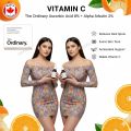 The Ordinary Vitamin C, Ascorbic Acid 8% + Alpha Arbutin 2%, 30 ml, (Code- Os82) Made in CANADA. 
