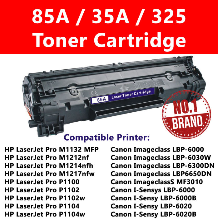 HP/Canon 35A/85A/325 Compatible Toner Cartridge  Printer Toner for HP  Toner Cartridge