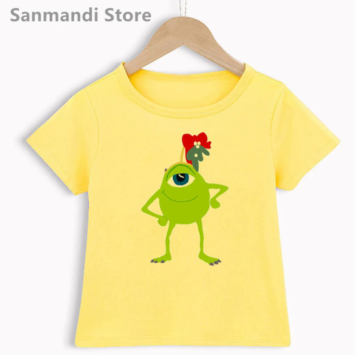 Fashion%20Summer%20Funny%20Kids%20Clothes%20Monster%20Cartoon%20Print%20Tshirt%20Girls/Boys%20Kawaii%20Children%20Clothing%203-13%20Years%20Toddler%20T%20Shirt%20-%20Image%205