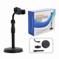 Phone Stand Bracket Live Broadcast Multi-function Small Desktop Online Course Video Recording Support Frame Adjustable Rotatable. 