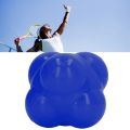 Reaction Ball Rubber Bright Color Hex Reaction Trainer Ball For Improving Ha. 