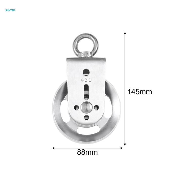 Bearing%20Pulley%20Wheel%20Pulley%20Systems%20Lifting%20Lightweight%20Lifting%20Wheels%20Cable%20Pulley%20for%20Snatch%20Hoist%20Wire%20Rope%20Crane%20Traction%20DIY%20Attachment%20-%20Image%206