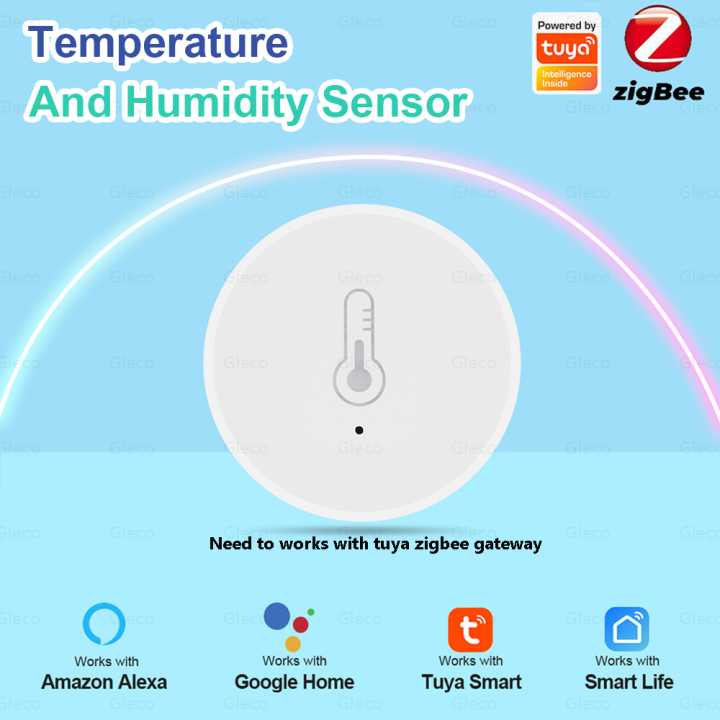 Tuya ZigBee Temperature And Humidity Sensor Indoor Humiture Powered ...