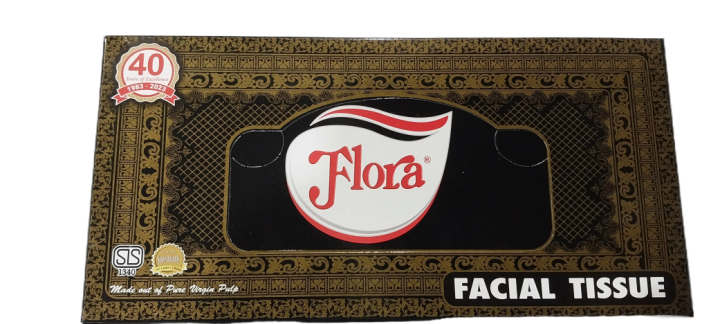 Flora%20Hygienic%20Soft%20&%20Absorbent%20Facial%20Tissues%20100%20Sheets%20Box%20-%20Image%205