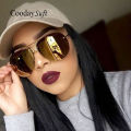 1 PC Good Quality Sunglasses men or Women Driving Fishing outdoor Sun Glasses Mirror rose golden. 