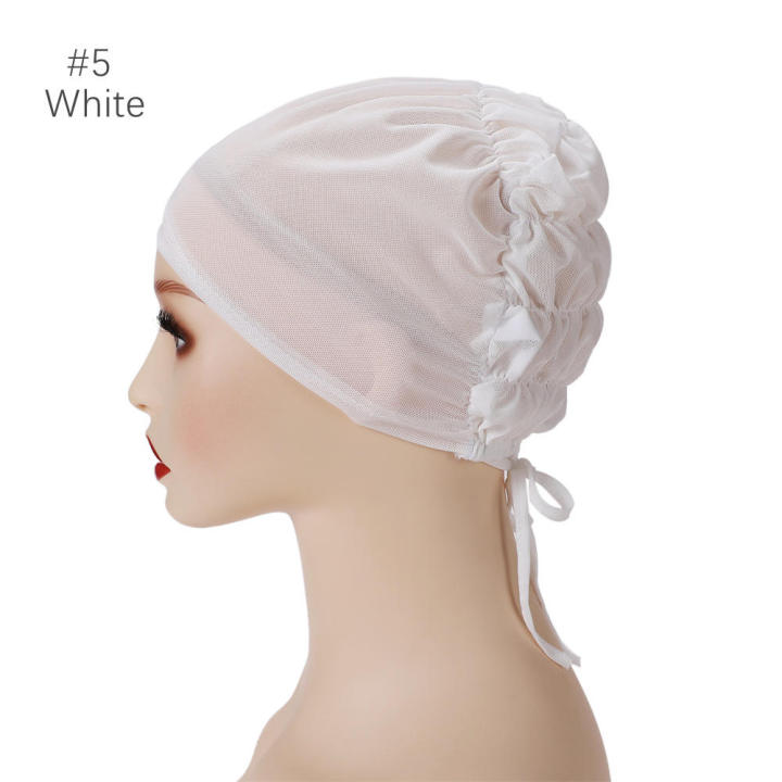 Breathable Hijab undercap Modern Soft Comfortable Bonnet hijab Stretchy Lightweight turban inner cap for wear Outdoor activities Sports Travel Islamic events Women