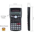 Scientific calculator, double line function calculator with liquid crystal display Scientific calculator for multi-function test. 