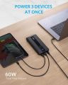 Anker Portable Charger, PowerCore III Elite 19200 60W A1284H11 Power Bank Bundle with 65W PD Wall Charger for USB C MacBook Air/Pro/Dell XPS, iPad Pro, iPhone 12/11/mini/Pro and More. 