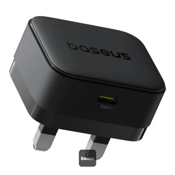 Baseus Palm 20W PD Type-C Fast Charging Wall Charger - Ultra Fast USB-C Charger - UK Plug