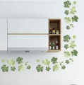 Green Leaf Vine Baseboard Wall Stickers Bedroom Living Room Corner Decoration Art Mural Home Decor. 