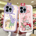 Super Girls Case For Vivo Y20 3D Cute Cartoon Girl Rabbit Flower Little Monster Mobile Phone Casing Soft Silicone Cases Soft Luxury Cover Liquid Coque. 