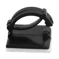 250 Pcs. Self Adhesive Cable Clamp Plastic Rectangular Cable Clips Cable Tie Quick Bind Cable Wire Management Holder. 