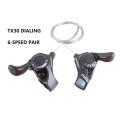 Cycling Equipment Tourney SL-TX30 thumb gear shifters 3,6,7 speed shift lever and set for shimano. 