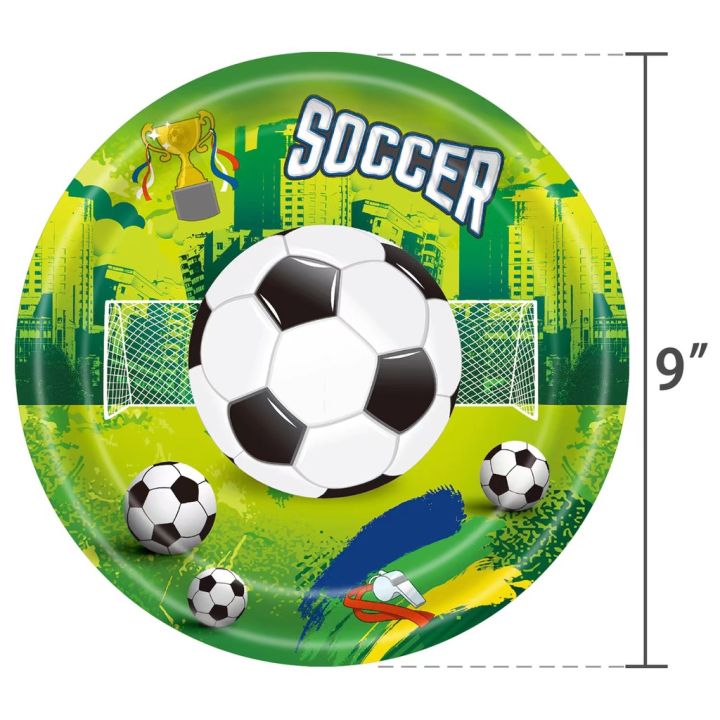 Soccer%20Football%20Theme%20Kids%20Boy%20Birthday%20Party%20Decoration%20Cup%20Plate%20Napkin%20Banner%20Hat%20Loot%20bag%20Tablecloth%20Party%20Supplies%20Set%20-%20Image%208